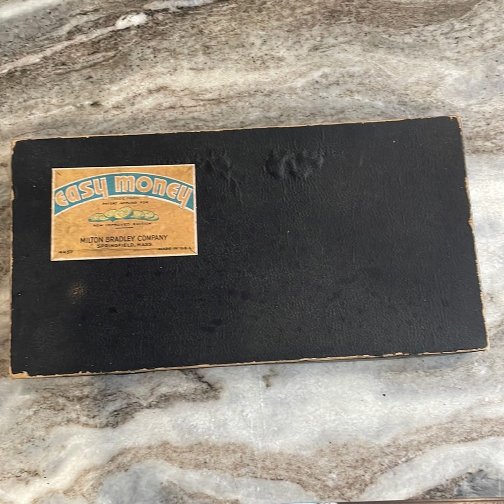 Vintage Easy Money Board Game